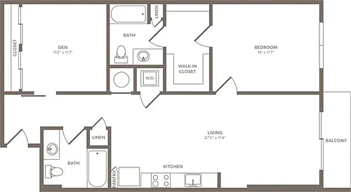 Floor plan A07D