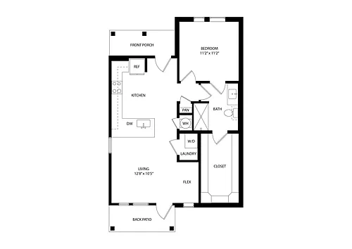 Floor plan SFA1
