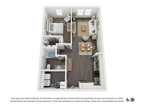 Floor plan The Crescent - Live Local