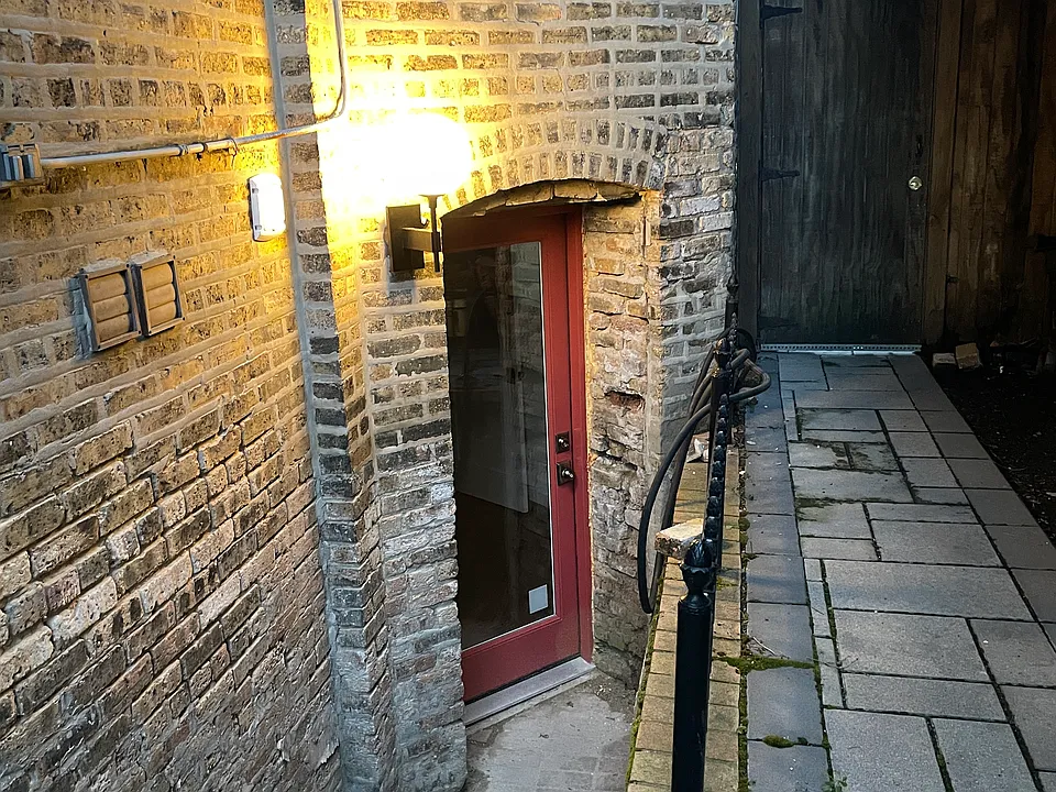 side entrance