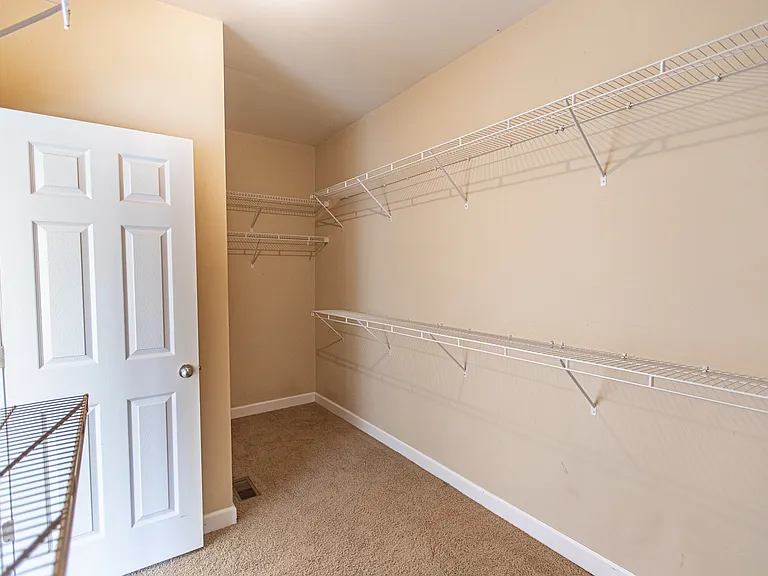 Walk in Closets in Bedrooms