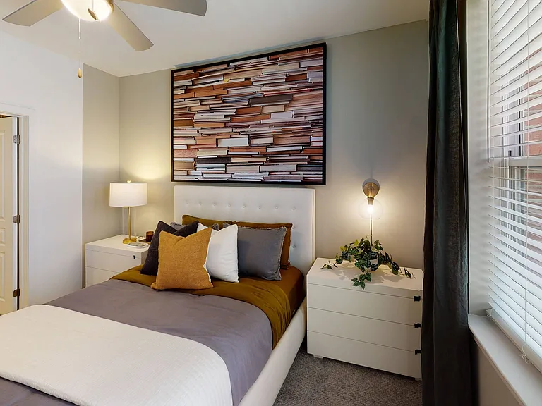 Our bedrooms offer a cozy, but comfortable and contemporary feel