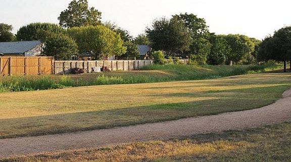 Walking trails just outside back gate!