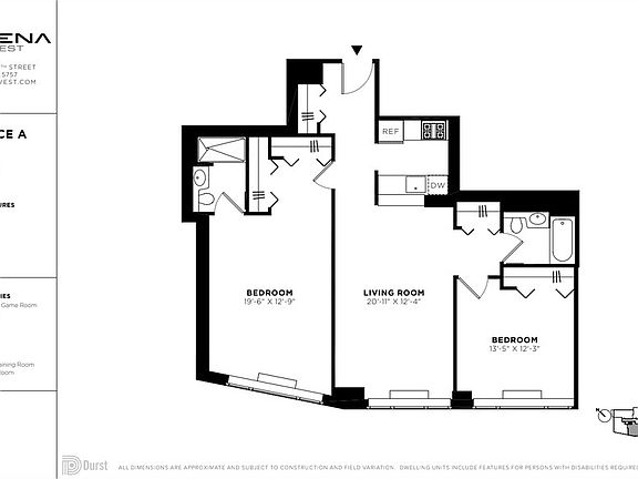 2nd image of 601 W 57th St APT 36A