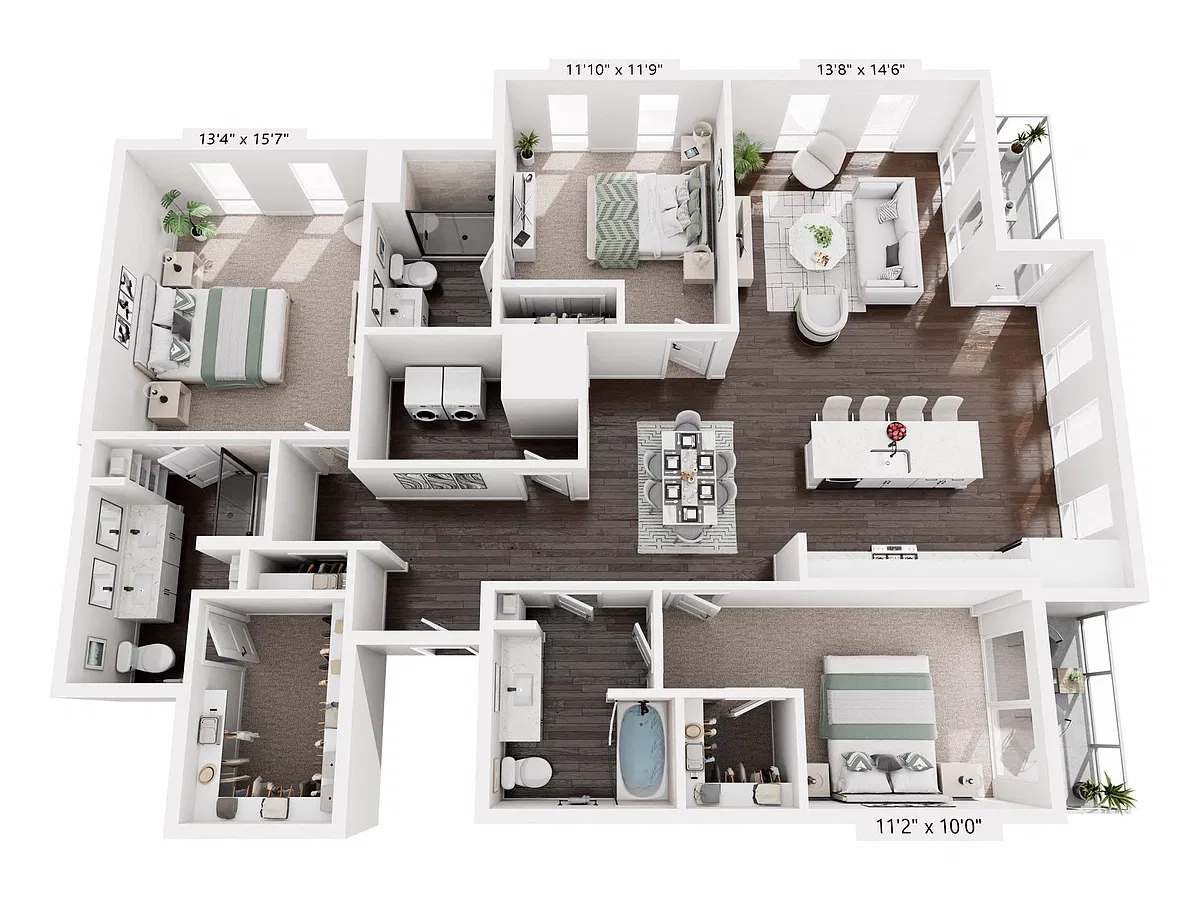 Floor plan C1