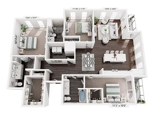 Floor plan C1