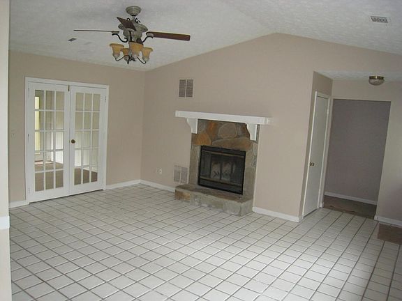 Great room with fireplace