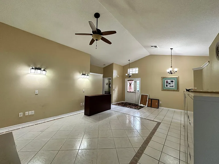 entry & living room area