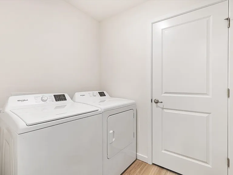 Washer and dryer included
