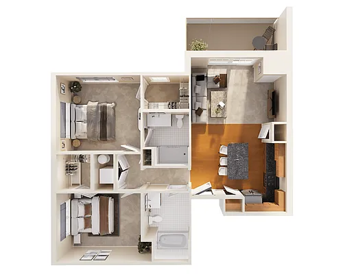 Floor plan Ferncastle