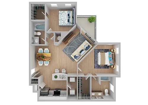 Floor plan Cooper | Renovated