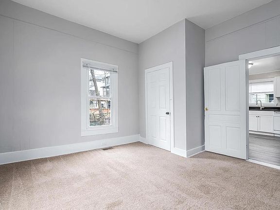 Bedroom 1 just off of the main living space
