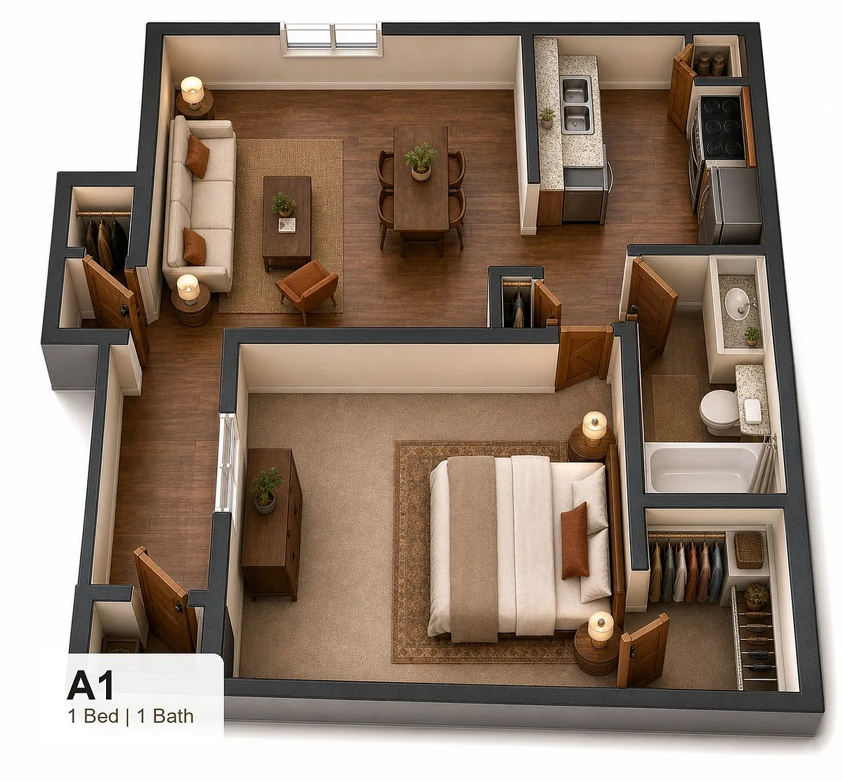 Floor plan A1