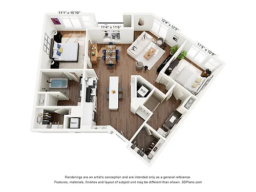 Floor plan B9