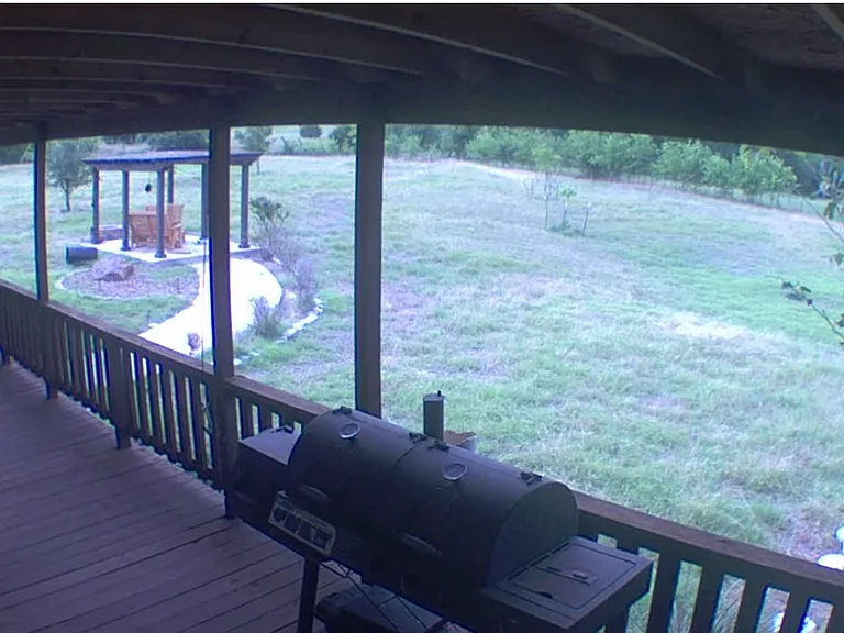 back porch and pergola