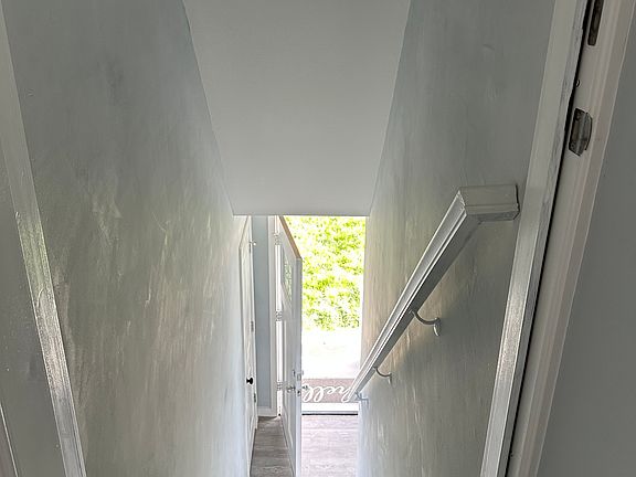 staircase to the upstairs apartment