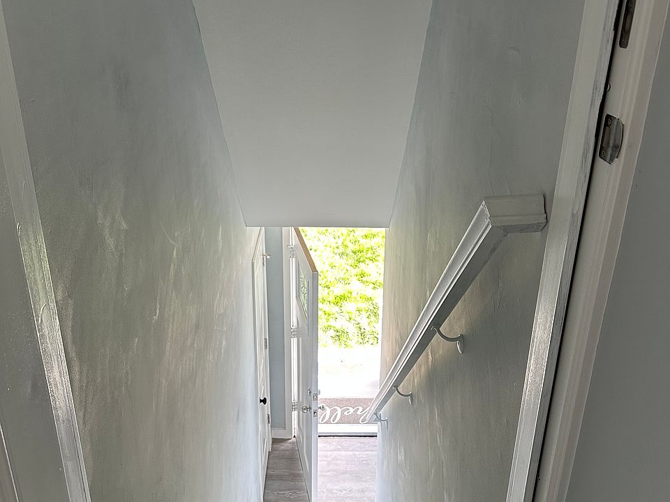 staircase to the upstairs apartment