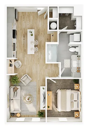 Floor plan Kessler