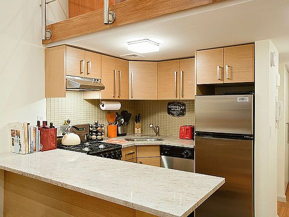 Kitchen with separate dining