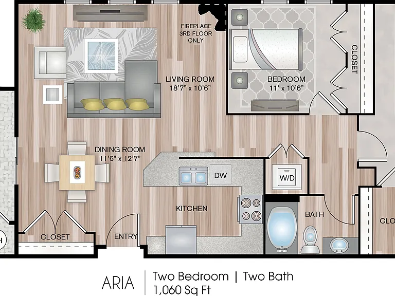 1060 Square Feet 1060 Square Feet