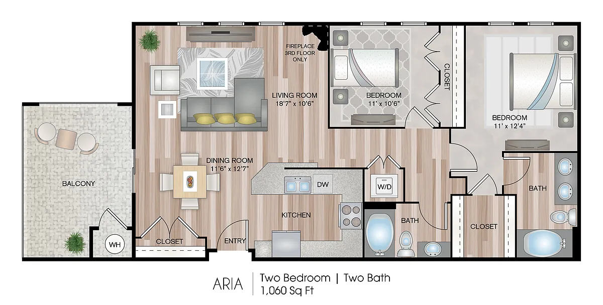 Floor plan Aria
