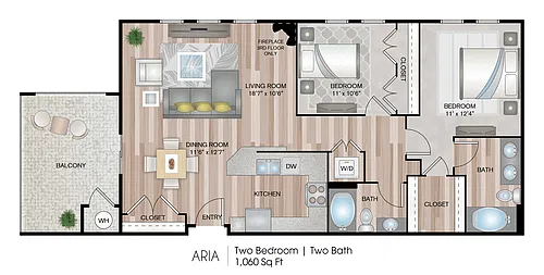 Floor plan Aria