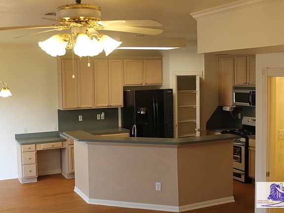 Kitchen with large pantry