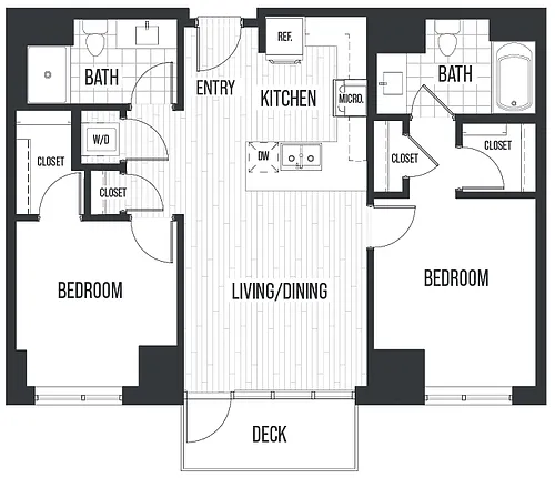 Floor plan Plan 2B