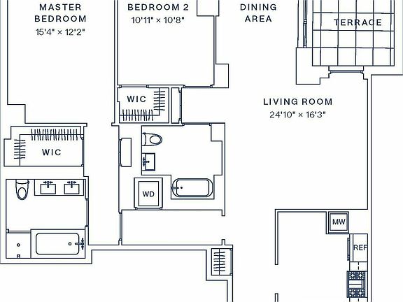 2nd image of 222 W 80th St APT 4B