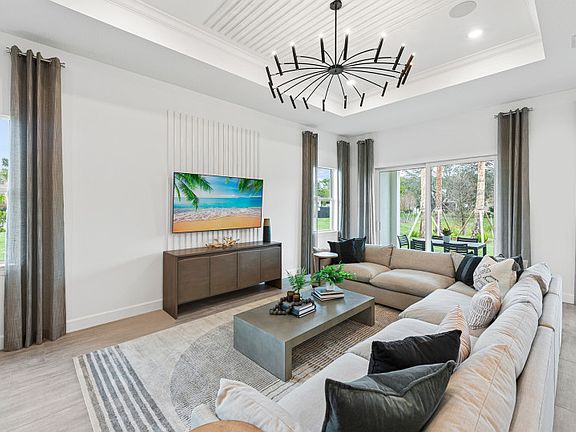 Gathering Room with Sliding Glass Doors