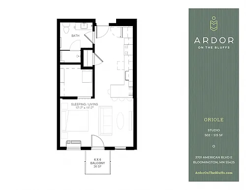 Floor plan Oriole