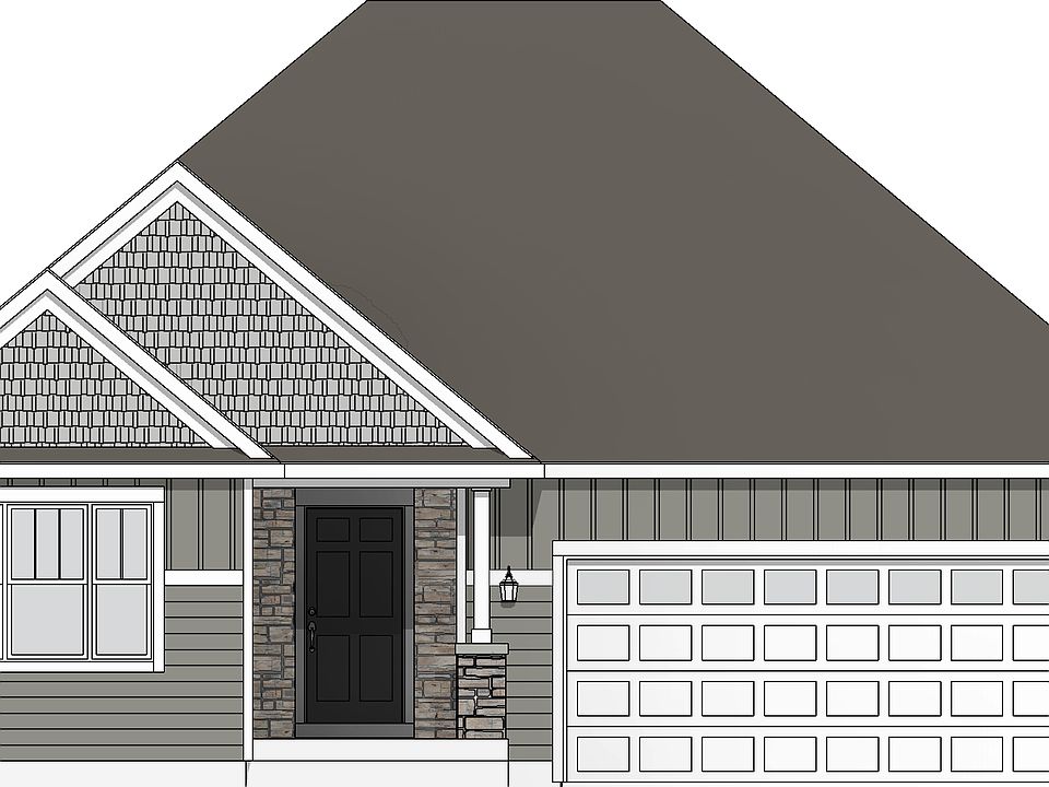 The Coral - Country Cottage Elevation at Welshire Farm