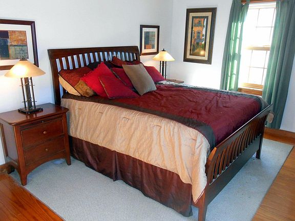 Master Bedroom with master bath & walk-in closet