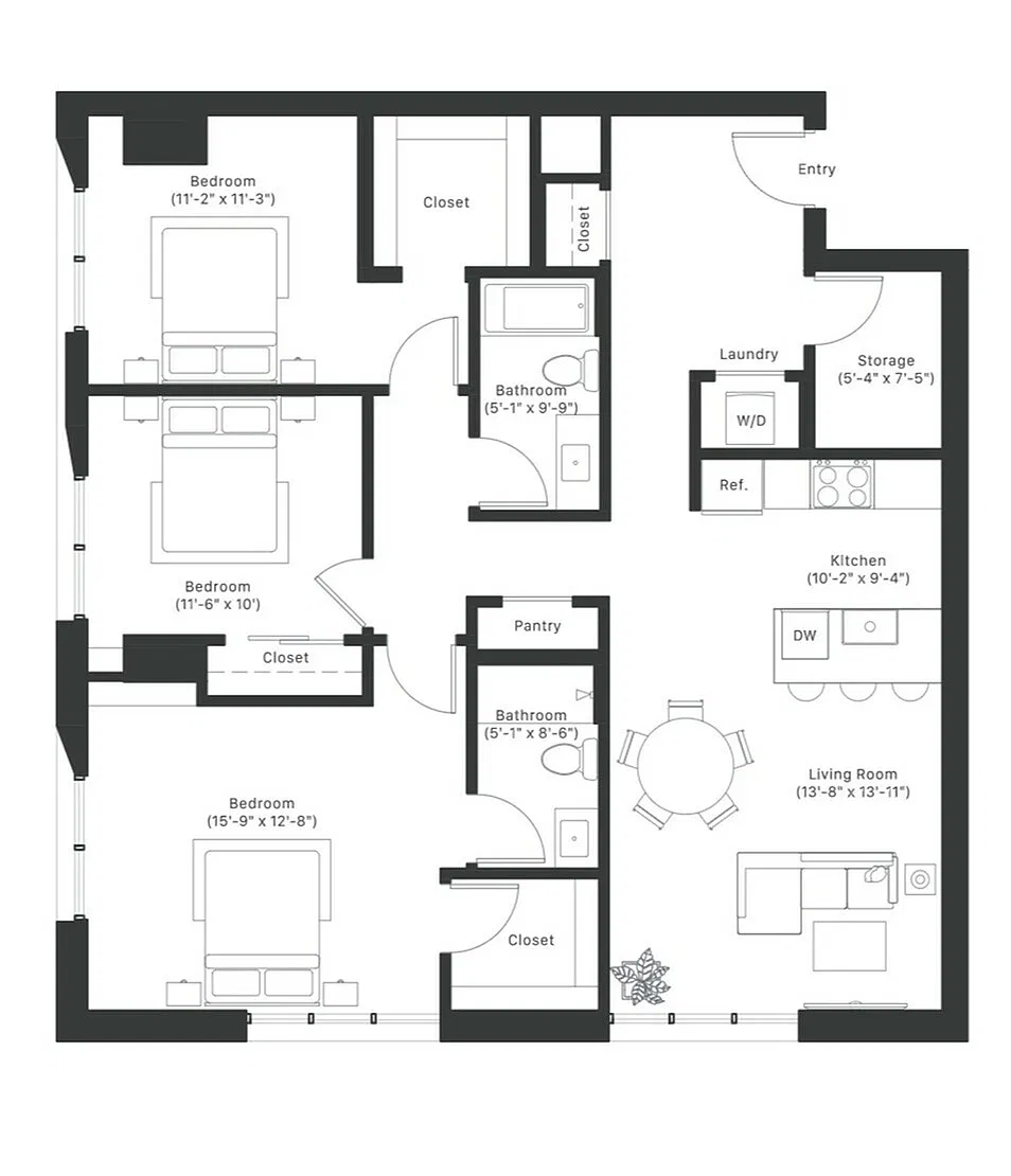 Floor plan C2