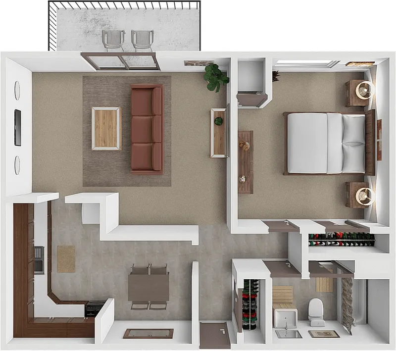 Floor plan Fox Crossing