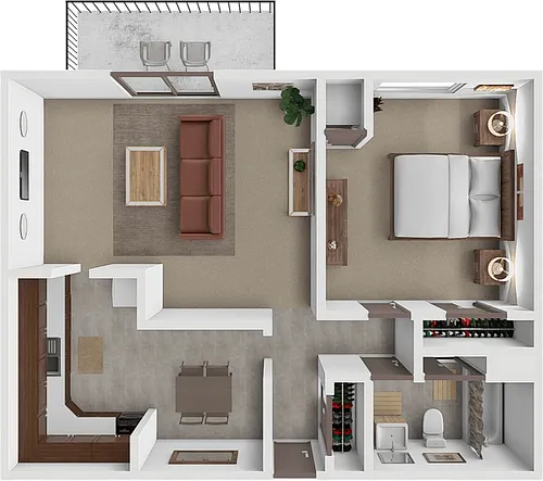 Floor plan Fox Crossing