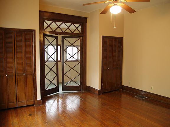 bedroom looking to sunroom