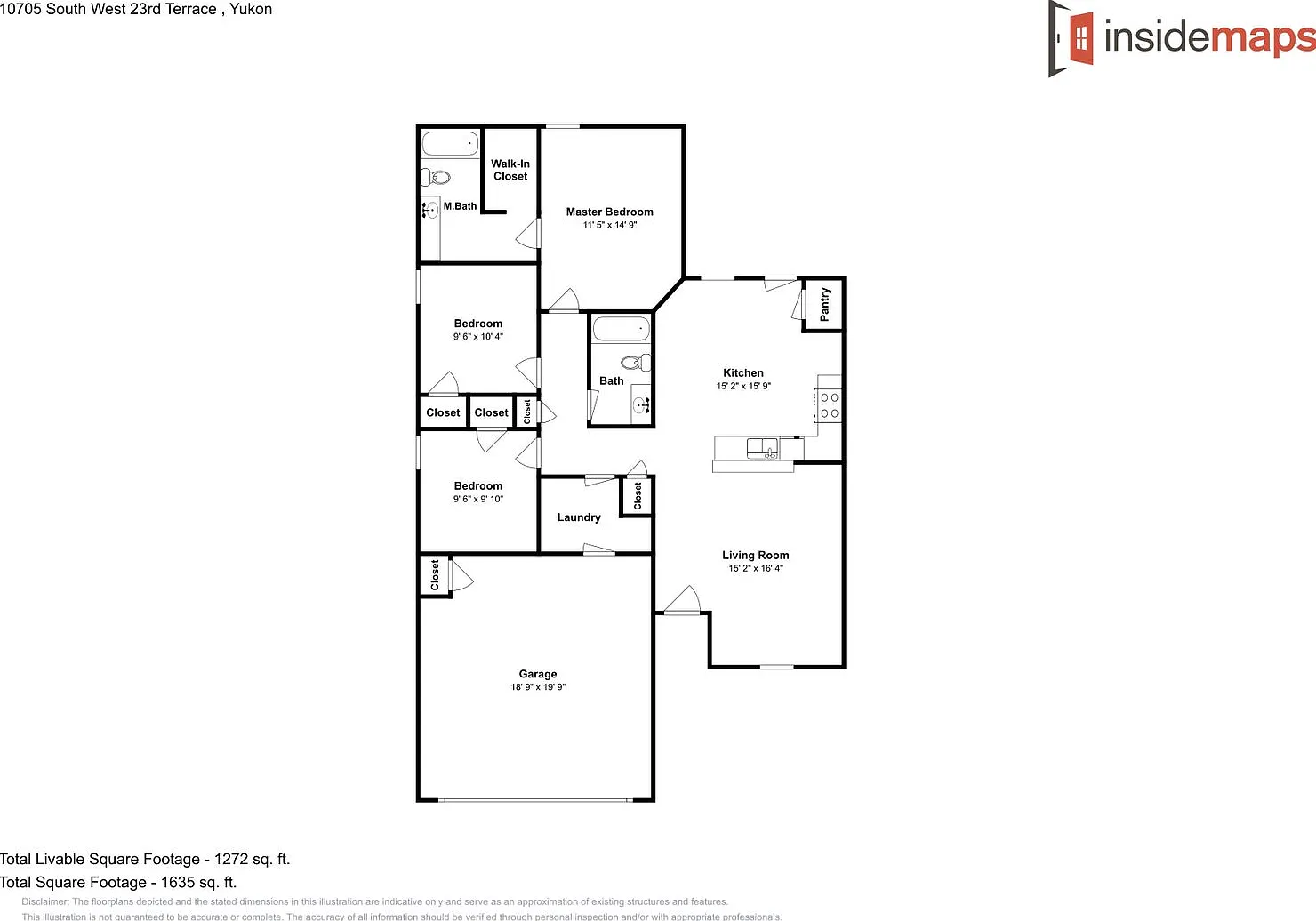 Spacious 3 Bedroom 2 Bath Home in Mustang Schools — Photo 3