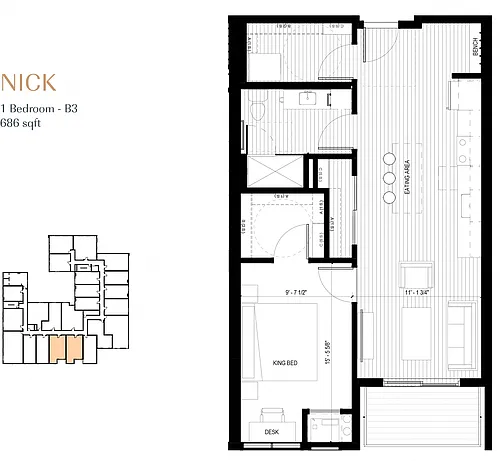 Floor plan Nick