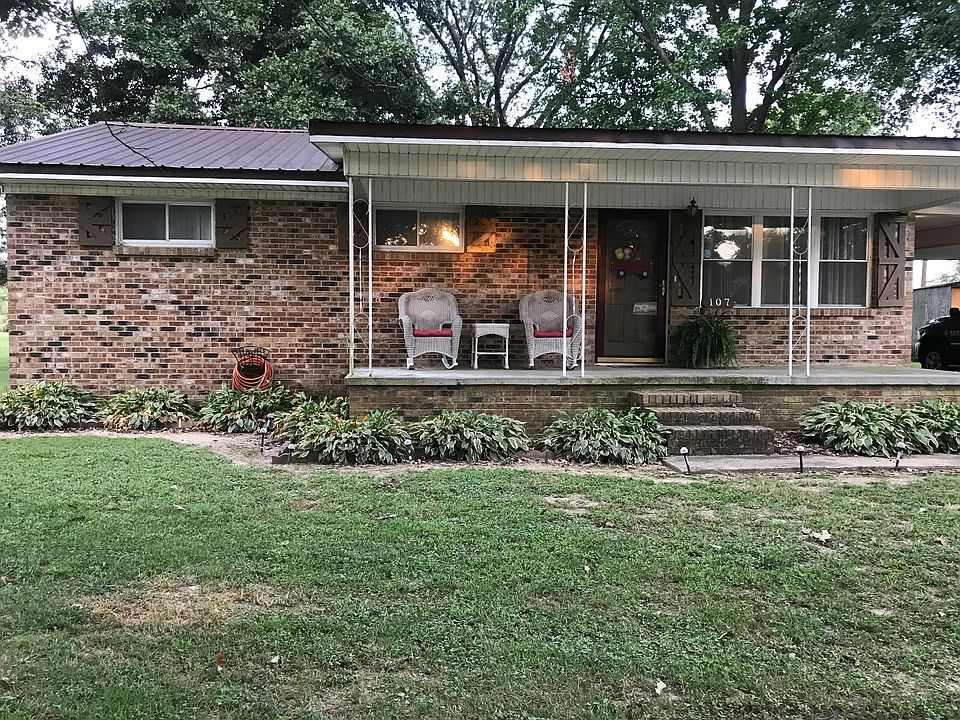 Front view of the house