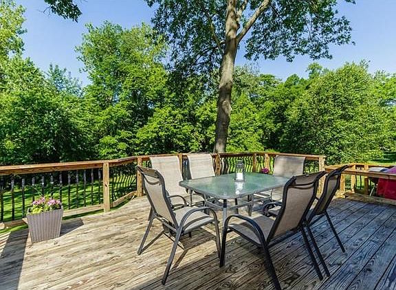 Large Deck Overlooking the .50 Acre Homesite