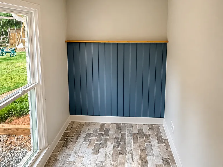 Bonus room for office or play area off the kitchen and garage