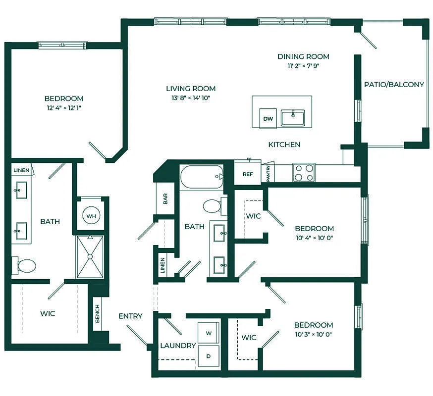 Floor plan C1