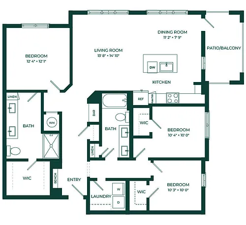 Floor plan C1