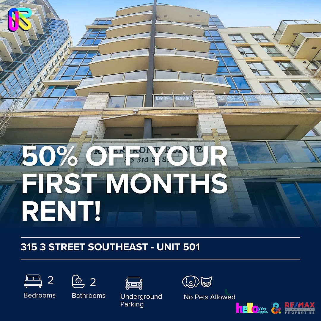 315 3 Street SE (Riverfront Pointe) - Unit 501, Calgary - Unit 501 — Photo 1