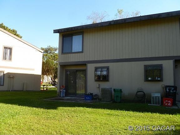 Rear view with patio