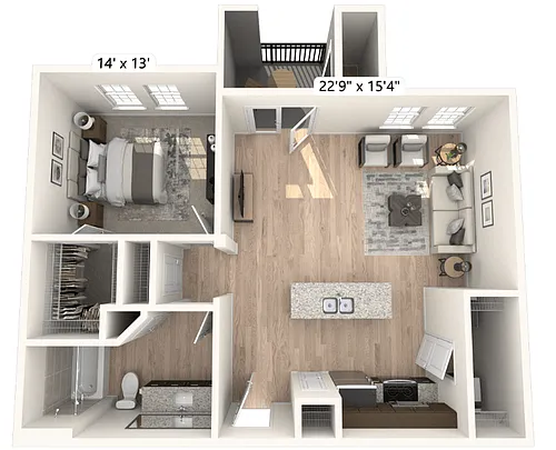 Floor plan A2