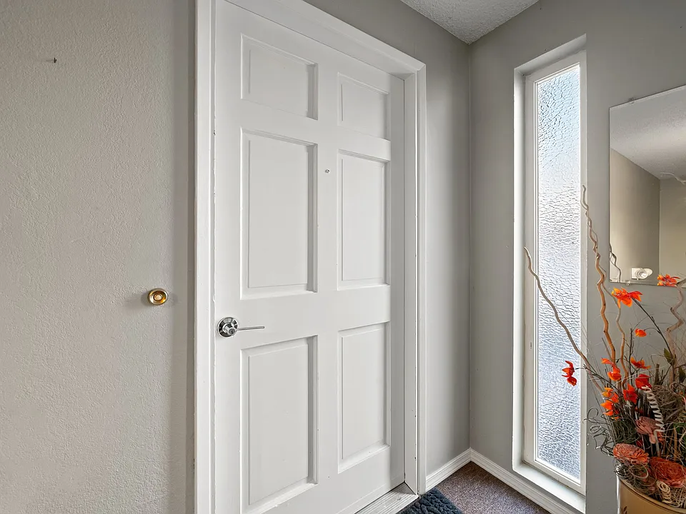 Front door, entry to the unit...