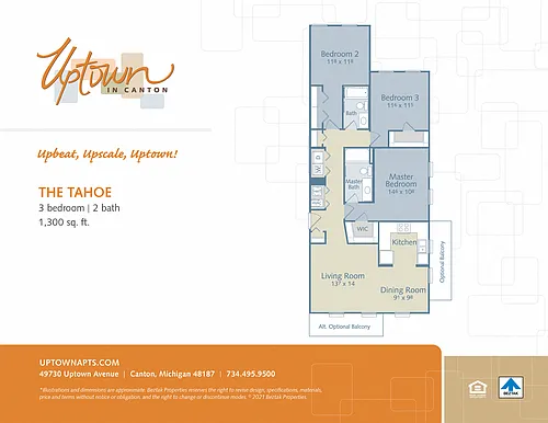 Floor plan The Tahoe