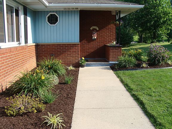 Landscape is easy to maintain